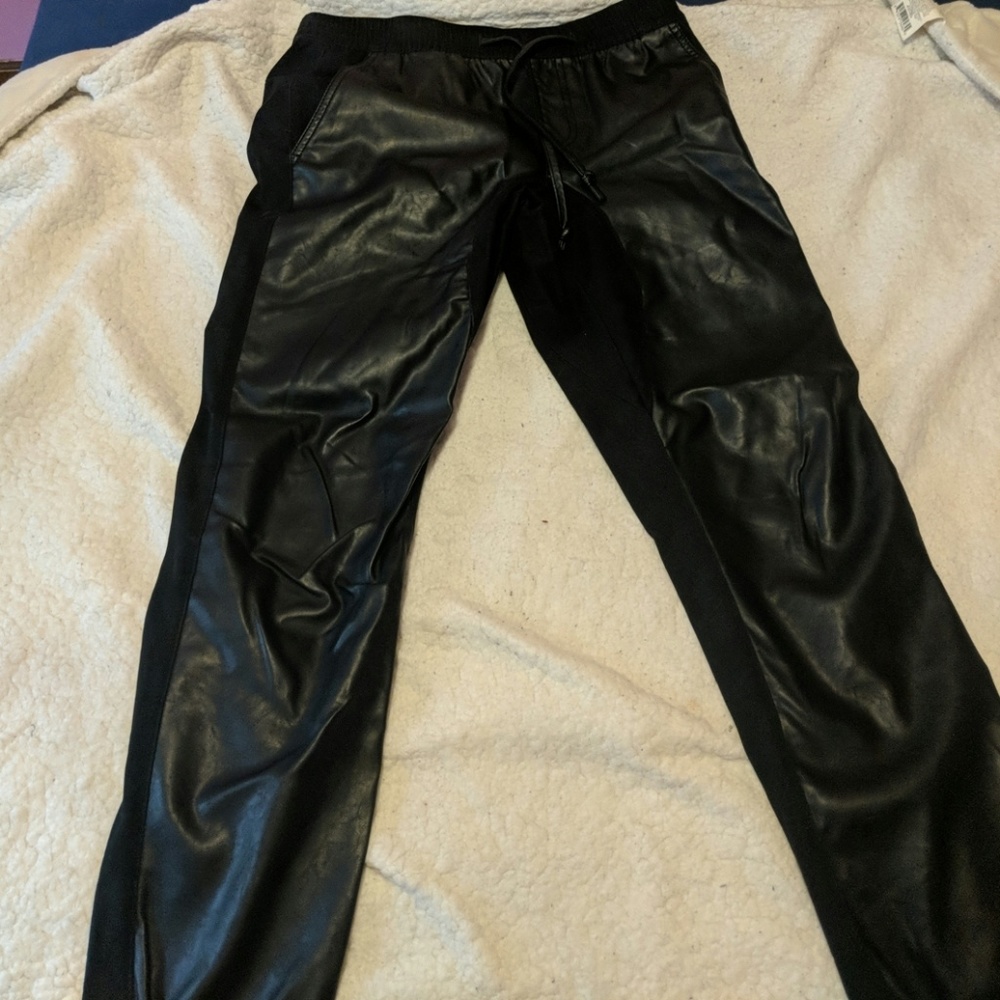 Black joggers